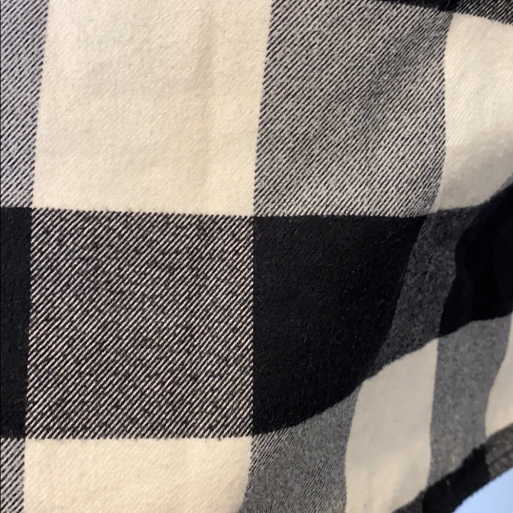 J Crew Buffalo Plaid 1/2 Zip Flannel Shirt EUC - Picture 10 of 16